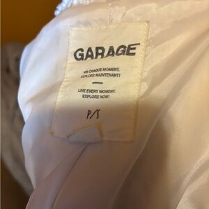 Garage Ivory Satin Jacket